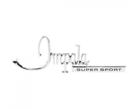Trim Parts 68 Impala Rear Emblem, Impala Super Sport, Each 2725