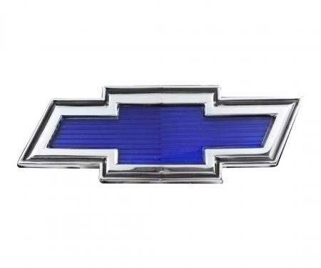 Trim Parts 69-70 Chevrolet and GMC Truck Blue Bowtie Hood Emblem, Each 9600