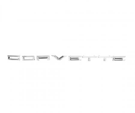 Trim Parts 61-62 Corvette Front Letters, CORVETTE, Set 5095
