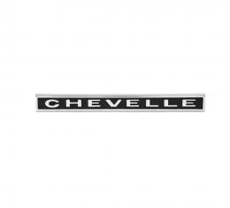1965 Chevelle “Malibu Chevelle” Trim Parts 4211 Rear Quarter Emblem 1965 Chevelle “Malibu Chevelle” Trim Parts 4211 Rear Quarter Emblem