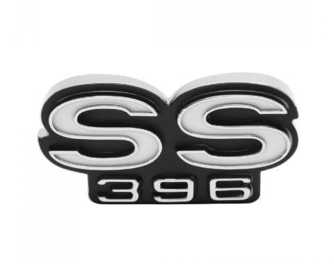 Trim Parts 69 Chevelle Grille Emblem, SS 396, Each 4600