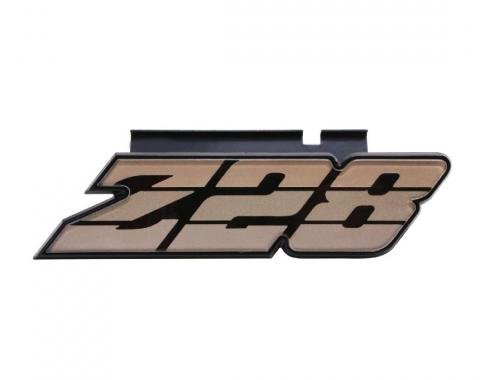 Trim Parts 80-81 Camaro Grille Emblem, Z-28, Gold, Each 6884