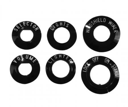 55-56 Bel Air Dash Bezel Set