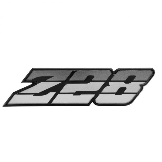 Trim Parts 80-81 Camaro Grille Emblem, Z-28, Silver, Each 6880