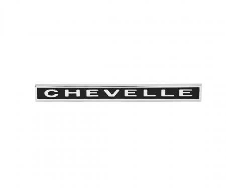 Trim Parts 67 Chevelle Rear Panel Emblem, Chevelle, Each 4400