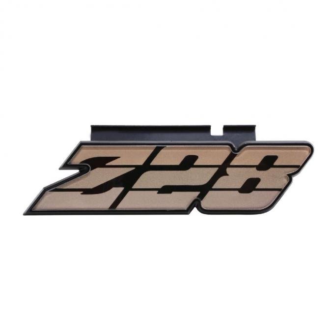 Trim Parts 80-81 Camaro Grille Emblem, Z-28, Gold, Each 6884