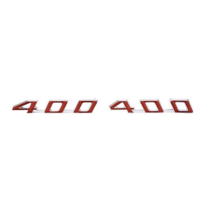 Trim Parts 67-69 Firebird Hood Emblem, 400, Pair 8500