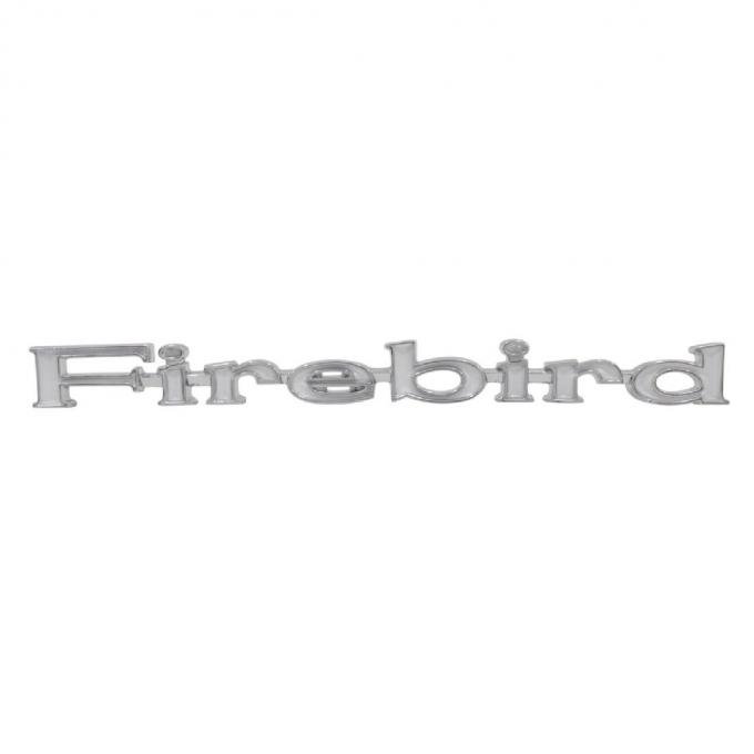 Trim Parts 67-68 Firebird Front Fender Emblem, Firebird, Pair 8505