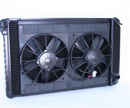 DeWitts 1977-1982 Chevrolet Corvette Radiator Fan Combo, Manual 32-4239077M