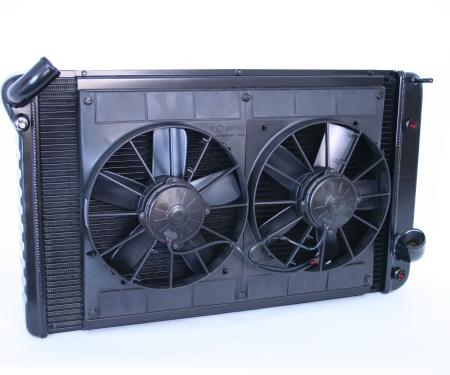DeWitts 1969-1972 Chevrolet Corvette Radiator Fan Combo, Automatic 32-4239069A