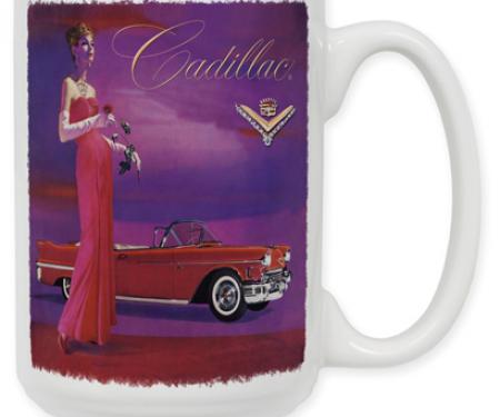 Cadillac Vintage Ad Coffee Mug