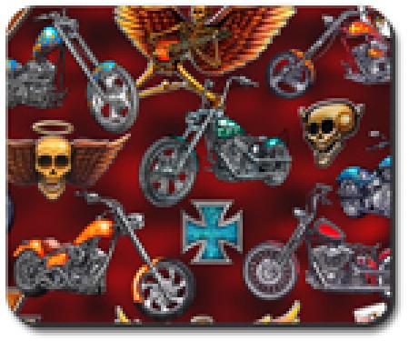 Choppers & Skulls Mouse Pad