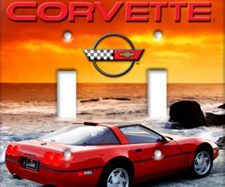 Sunset '90 ZR-1 Switchplate