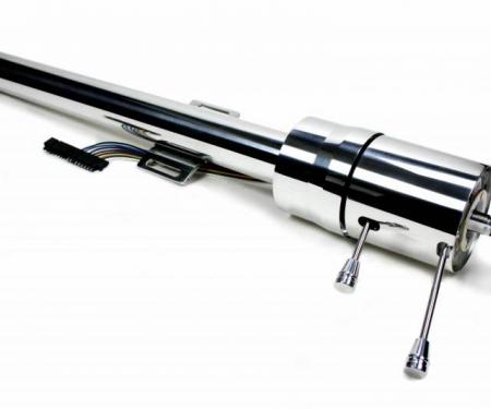 ididit 1965-1966 Ford F-100 Retrofit 65-66 Ford Half-Ton Truck, Tilt Floor Shift, Chrome Plate 1170820020