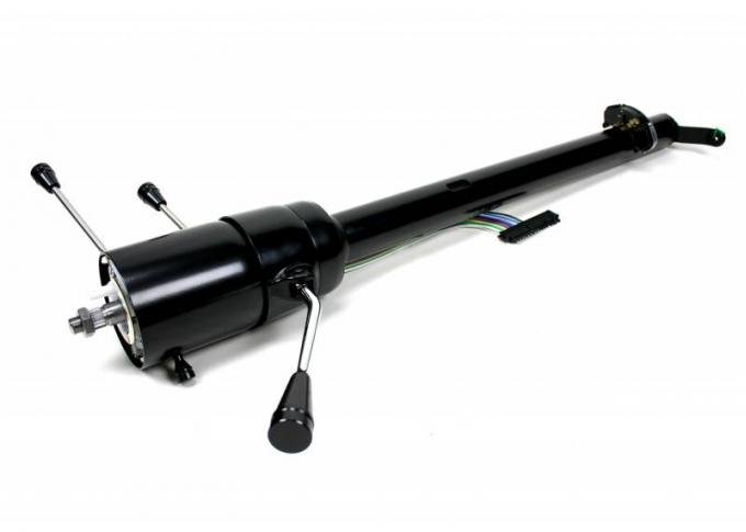 ididit 1965-1966 Chevrolet Impala Retrofit 65-66 Impala, Tilt Column Shift, Black Powder Coat 1140660051