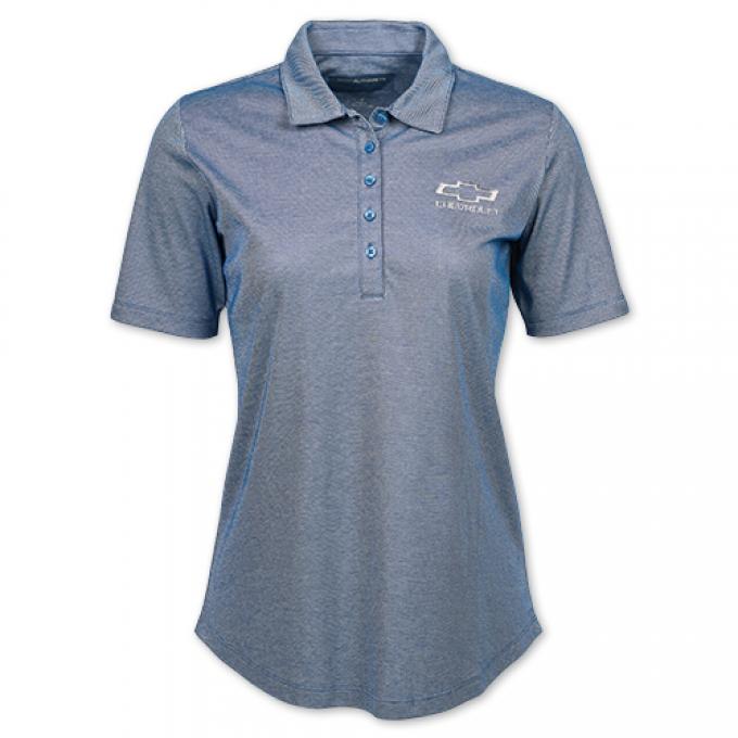 Ladies Chevrolet Bowtie Fine Bland Polo