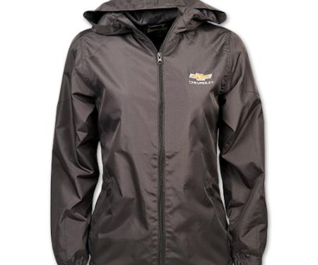 Ladies Gold Bowtie Wind Jacket