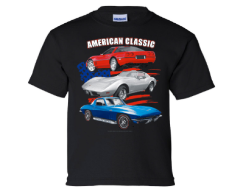 Port & Company Youth Classic Gen Corvette T-Shirt