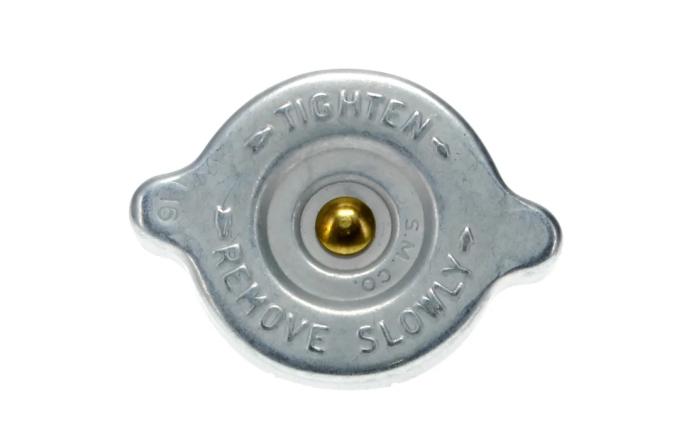 AMD Radiator Cap, OE Style, Zinc, 70-74 All Dodge Plymouth A, B, E-Body X357-1070-Z
