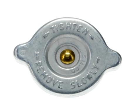AMD Radiator Cap, OE Style, Zinc, 70-74 All Dodge Plymouth A, B, E-Body X357-1070-Z