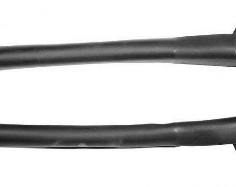 Daniel Carpenter 1994-2000 Ford Mustang & Cobra Convertible Top Front Side Rail Rubber Weatherstrips Seals Pair LH & RH F4ZZ-7653986