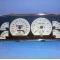 Whitegauges 1991-1994 Mercury Capri Base XR2 White Face Gauges 9092MC-210