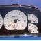 Whitegauges 1991-1994 Mercury Capri Base XR2 White Face Gauges 9092MC-210