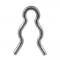 Dennis Carpenter Emergency Brake Cable - Front - 52 1/8 inch - 1966-76 Ford Bronco C6TZ-2853-FX