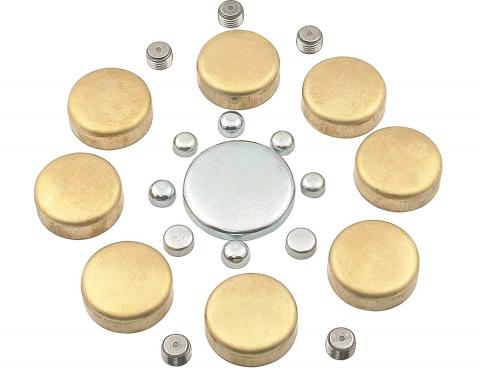 Mr. Gasket Brass Freeze Plug Kit 6481