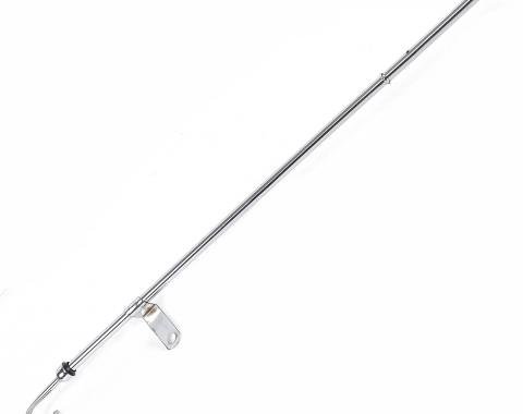 Mr. Gasket Engine Oil Dipstick & Tube, Chrome 6236