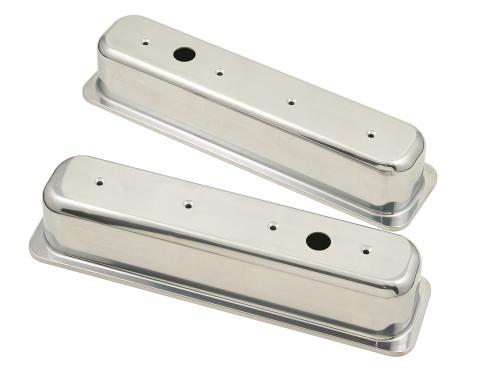 Mr. Gasket Polished Aluminum Tall-Style Valve Covers 6870G