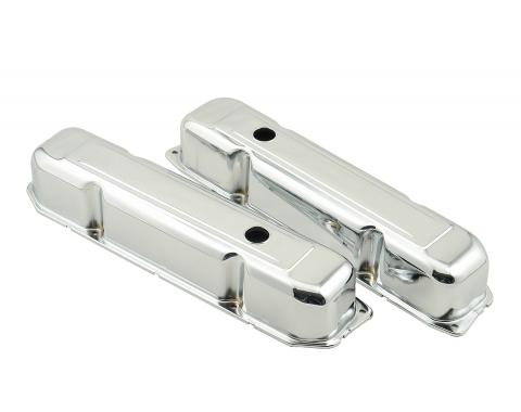 Mr. Gasket Chrome Valve Covers 9807