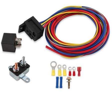 Mr. Gasket Electric Fuel Pump Harness & Relay Wiring Kit 40205G