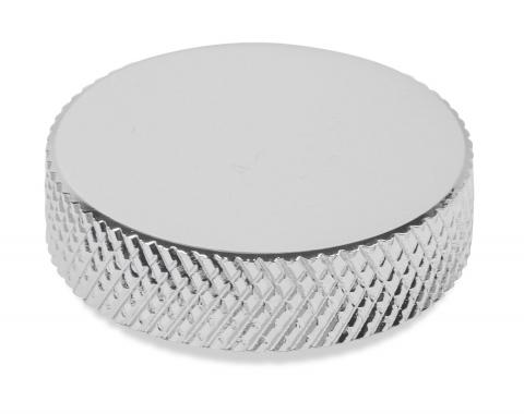 Mr. Gasket Air Cleaner Nut, 1/4-10, Chrome Steel, Knurled 5327G