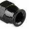 Mr. Gasket Aluminum Tube Adapter -6 an Male an to 5/16 Inch Tubing Black 892005-BL
