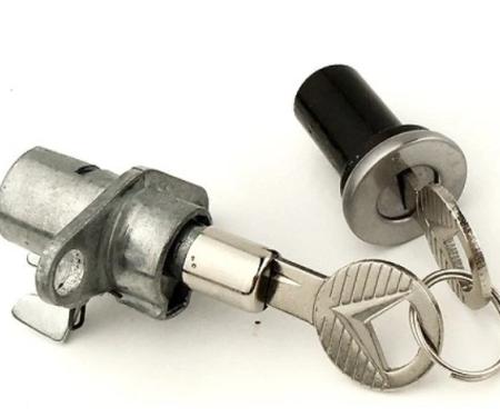 Ford Mustang Glove Box and Trunk Lock, 1965-1966