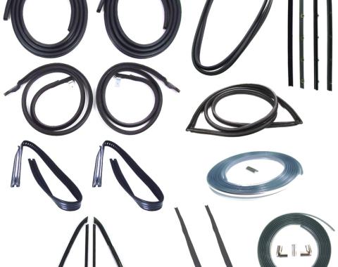Precision Complete Weatherstrip Seal Kit - Models With Chrome Weatherstrip Trim CWK 1111 78