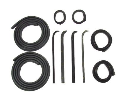 Precision Door Weatherstrip Seal Kit, Glassruns, Beltlines and Door Seals. Left and Right, 10 Piece Kit DK 2110 71