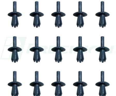 Precision Push-In Fastener 6105 002/25 BLU