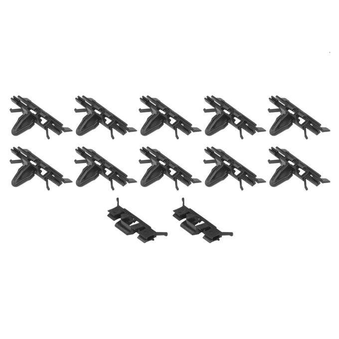 Precision Molding Clip Kit, Windshield, 12 Piece Set PCK-3320-11