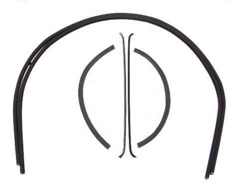 Precision Beltline Molding and Glass Run Channel Kit, Left and Right Hand, 6 Piece Kit WFK 1111 47 A