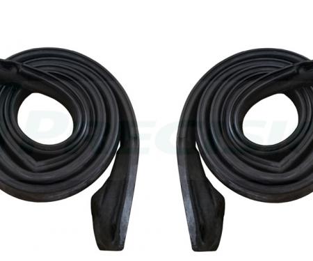Precision 4 Door Hardtop - Roof Rail Weatherstrip Seal, Left and Right Hand, Pair RWP 1510 67