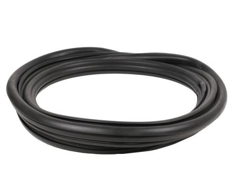 Precision 1955-1957 Chevrolet Bel Air Convertibles Models - Windshield Weatherstrip Seal, Works With Chrome Trim WBL D512 GM