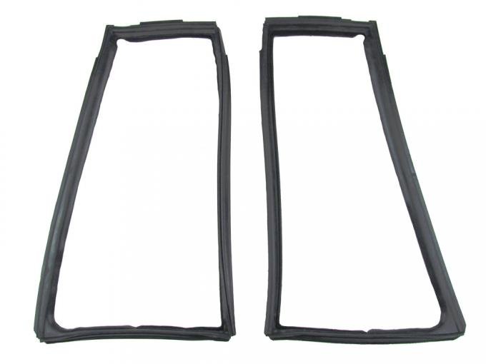 Precision 1963-1974 Toyota Land Cruiser Vent Glass Weatherstrip Seal Kit, Left and Right 2 Piece Kit VWK 5110 63