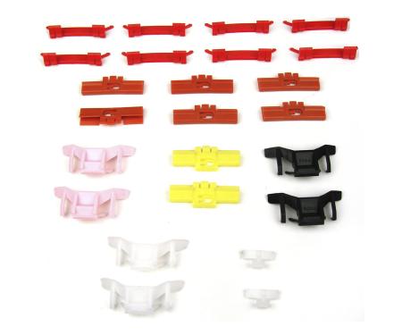 Precision 1993-1997 Honda Civic del Sol Molding Clip Kit, Windshield, 24 Piece Set PCK-731-93