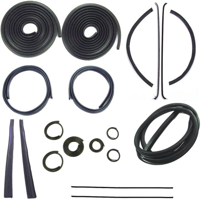 Precision Complete Weatherstrip Seal Kit - Models Without Weatherstrip Trim Groove. Includes Cab Windlace. CWK 1110 49