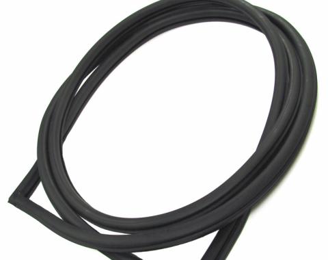 Precision 2Dr Hardtop Models - Rear Window Weatherstrip Seal, Works With Chrome Trim That Inserts into Body Clips WCR DB397 GM
