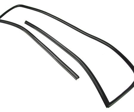 Precision Windshield Molding Kit, Coupe Without T-Tops WKT D1155