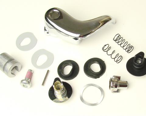 Precision Vent Window Locking Handle Kit, Chrome, Right Hand 15617126