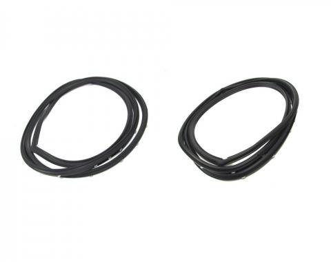 Precision Door Weatherstrip Seal Kit, Left and Right Hand, 2 Piece Kit, Fits 2 Door Sedans DWP 3210 67